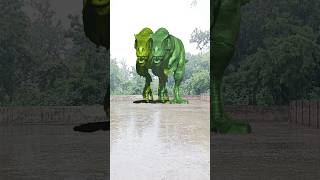 Big Dinosaur chase T-Rex chasing part- 792 #shorts #dinosaur #youtube #dinosaurs #youtubeshorts