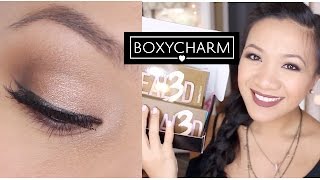 Taupe Smokey Eyes Tutorial: August Boxycharm 2015