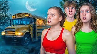 WE GO BACK TO THE SECRET SCHOOL BUS IN THE WOODS!