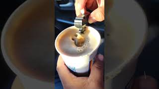 How to stir @DutchBrosTV #Coffee with an #OutboardMotor! #Shorts #YTshorts #DutchBro | Gordo Life