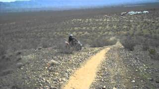 Coming down off the Mountain near Randsburg, CA