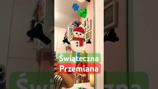 Świąteczna przemiana lustra 🎄🎅❄️ @lelekzelek17 #corazbliżejświęta @sia