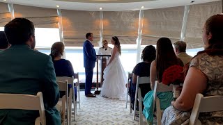 A Look at Chelsea & Jay's Wedding Aboard the Disney Dream