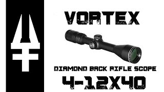 VORTEX DIAMONDBACK 4-12x40 rifle scope