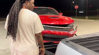 My Friend totaled my HellCat 🤦🏽‍♂️