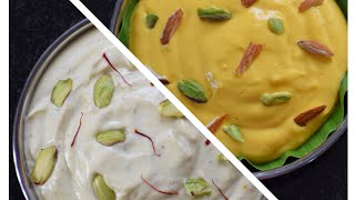 Mango and Kesar Pista Shrikhand / ಮಾವಿನ ಶ್ರೀಖಂಡ್ / ಕೇಸರ್ ಪಿಸ್ತಾ ಶ್ರೀಖಂಡ್ @PrayogaSootra#easysweet