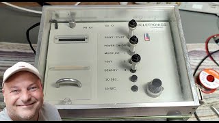 Nucletronics ISX 101 with PR 101 moisture density 1975 teardown