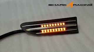 2007-2008 Tiburon Tuscani Shark Racing LED Gills