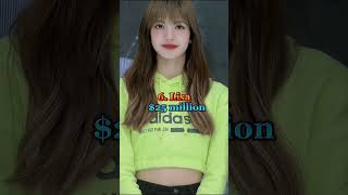 Top 10 Richest 🤑 K-pop idols💜2024 #shorts #trending #viral