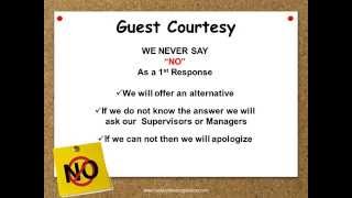 Customer Service - 5 Star Service Standards