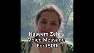 naseem zehra mag to ispr