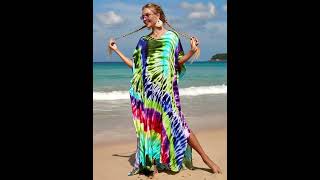 fashion beach kaftan dress for women