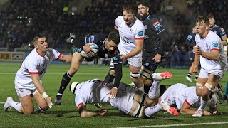 Glasgow Warriors 33 - 20 Ulster, United Rugby Championship, Scotstoun Stadium, Glasgow, Scotland .