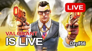 Day 56 | Valorant LIVE #valorant #live #gaming #ytshorts #funny #youtubeshorts #shorts #trending #yt