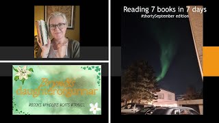 Reading 7 books in 7 days - #shortyseptember edition