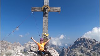 FERRATA MONTE PATERNO - LUCA INNERKOFLER Y GALERÍAS