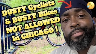 DUSTY Cyclist Can't Roll w/ MAJOR TAYLOR CHICAGO to MACC One Love '23 - Waterless Clean a Dusty Bike