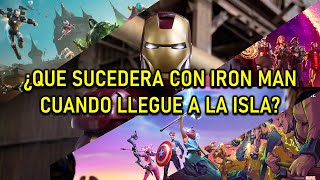 Teorías De Fortnite| ¿Qué hará iron man cuando llegue a la isla?