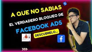 Tipos de bloqueos de Facebook Ads manager ❌ Nunca antes explicado