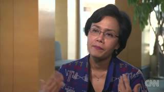 Sri Mulyani Indrawati on CNN leading Women (16 Dec 2013)