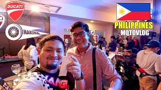 DUCATI CEBU GRAND OPENING with SIR ZACH of MAKINA | PHILIPPINES MOTOVLOG