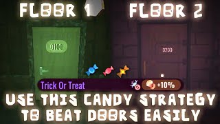 Beat Doors Floor 1 & 2 With This Candy Strategy in The Haunt Update Doors | How to Beat Doors Guide