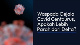 Waspada Varian Baru Covid Centaurus!!! Apakah Lebih Parah dari Delta @dailysafety