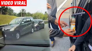 VIDEO Myvi selepas kejadian semalam