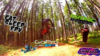 FPV Meets Extreme Mountain Biking.