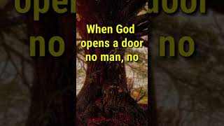 God message today l When God opens a door...l English Videos l English Quotes l #shorts #godword