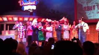 Dolly Parton sings Red White and Bluegrass at The Pines Theatre at Dollywood