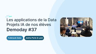 Data Demoday #37 - Jedha Bootcamp