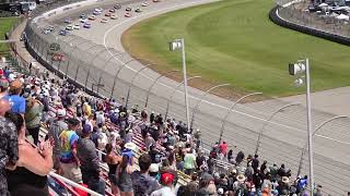 2024 NASCAR Cup Series Michigan Overtime Restart (Grandstands View)