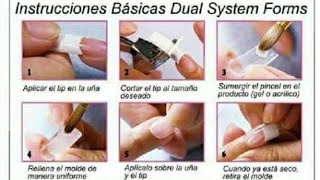 UÑAS ACRLICAS con DUALS SYSTEM / UÑAS EXPRES fácil y rápido de aplicar / WENDY ROMERO NAILS 💅🏻