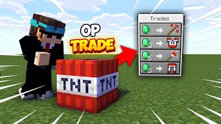 Minecraft But Blocks Trade OP Items!