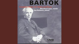 Roman nepi tancok (Romanian Folk Dances) , BB 68 (arr. Z. Szekely for violin and piano) : No....