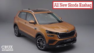 All New Skoda Kushaq SUV 2021 launched | First Look| Interior |Exterior | #CRUXAUTOMATION |#INdetail