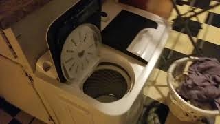 Portable Compact Washer and Spin Dry Review 2020