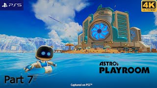 PS5 ASTRO's PLAYROOM Part 7 : Raytrace Ruins (4K 120hz Ultra HD)