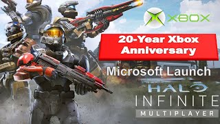 20-Year Xbox Anniversary Microsoft Launch Halo Infinite Multiplayer Game @ChrisMeInfo