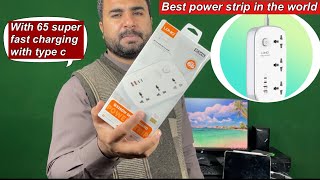 Ldnio power strip with 65w world best strip best charger in the world