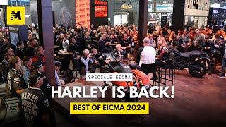 Diamo un'occhiata allo stand Harley-Davidson ad EICMA 2024 e intervistiamo Francesco Vanni