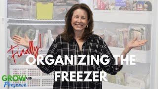 Organizing an Upright Freezer | What's Been Hiding in There?