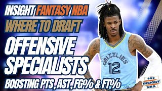 NBA Fantasy Basketball | WHERE TO DRAFT OFFENSIVE SPECIALISTS