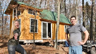 3 Days at Off Grid Cabin in The Woods