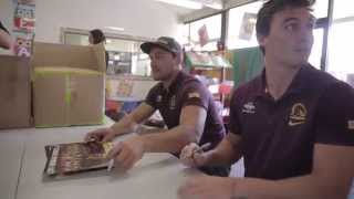 Arrow and Broncos 'Be A Champion' sessions - Dalby South State School