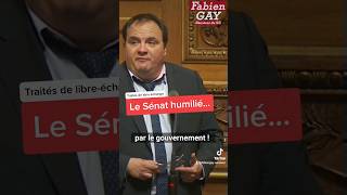 Le Sénat humilié...