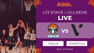 BC Kalev Cramo/KK Sokud 2012 vs Kesklinna KK 2012 | BBBL Boys U13