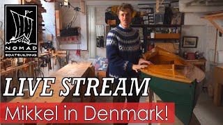 The Fiddlehead Canoe with Mikkel of Small Boat School in Denmark