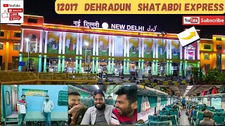 12017 New Delhi Dehradun Shatabdi Express || Delhi To Haridwar || Train Journey Vlog ||  2024